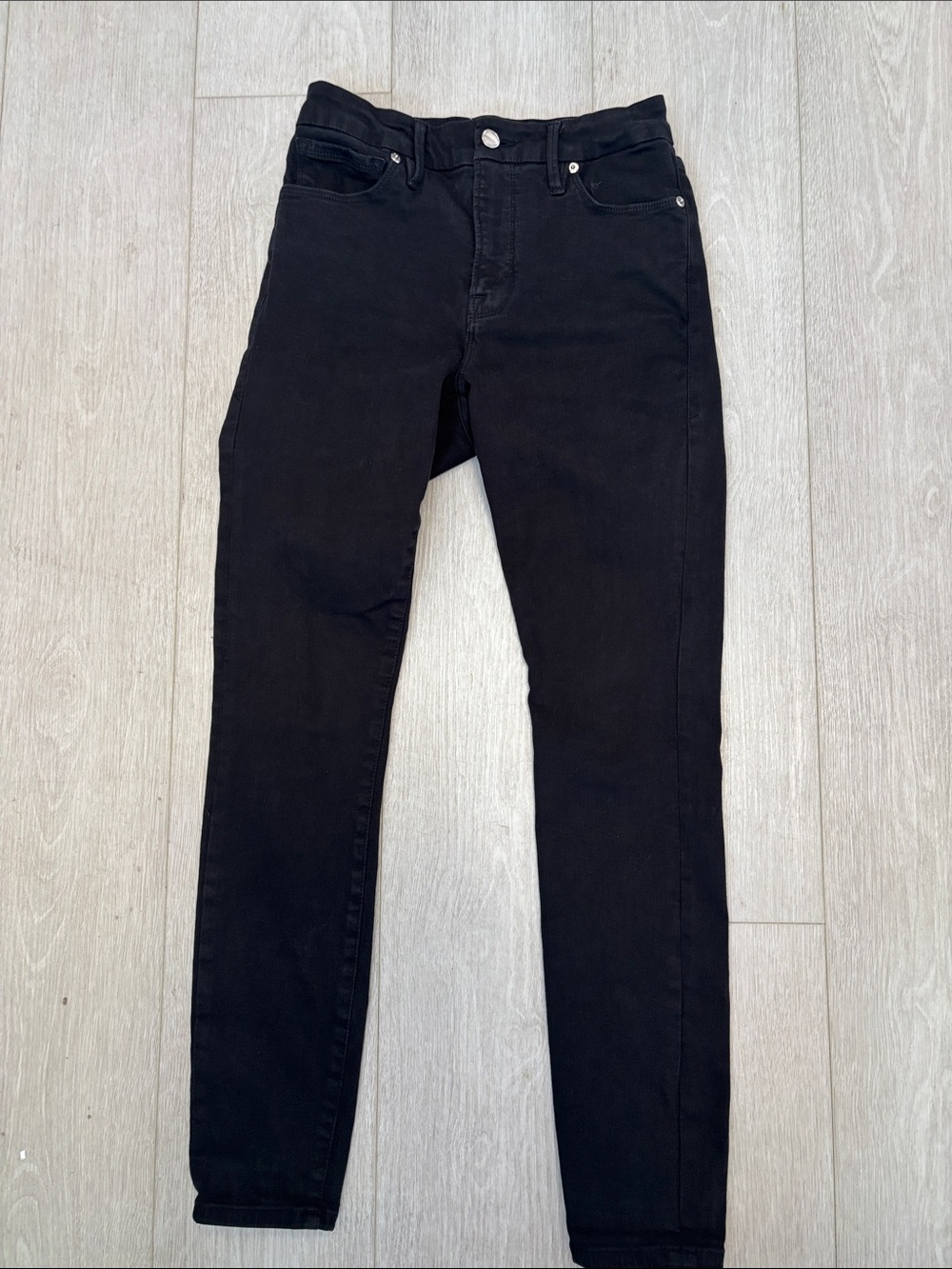Good‎ American Good Legs High Rise Black Jeans size 4/27